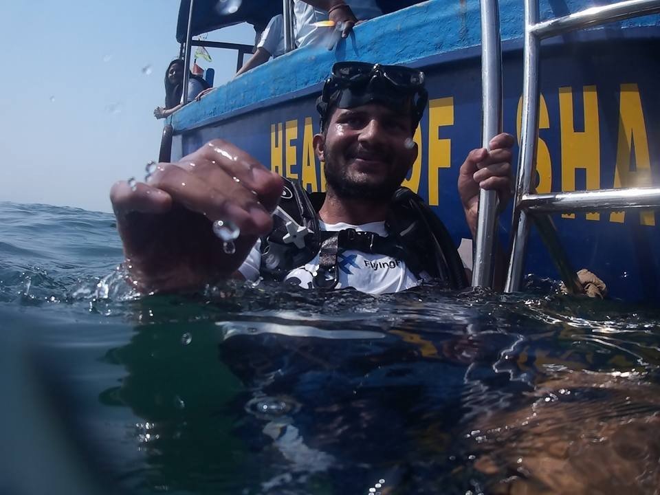 Scuba Diving at Grand Island Goa